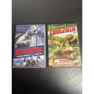 Gamera And Croczilla DVD Lot